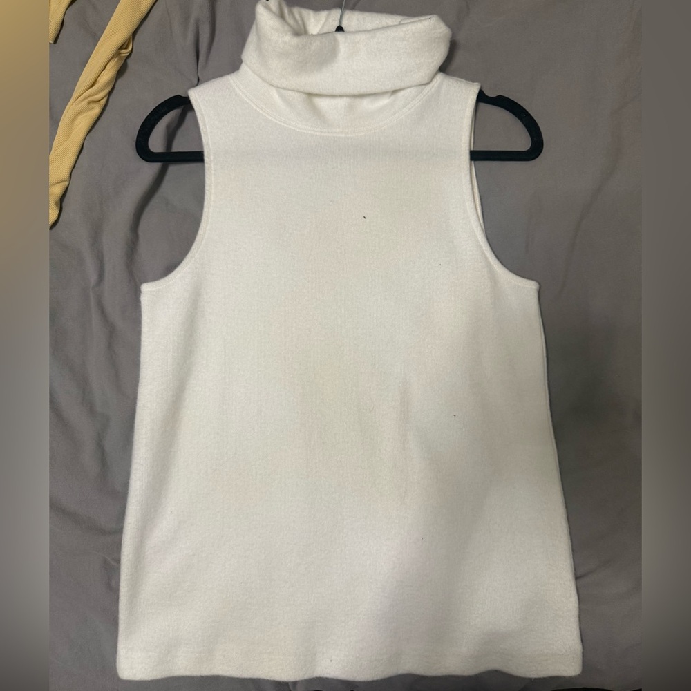 Babaton Cream Turtleneck Top